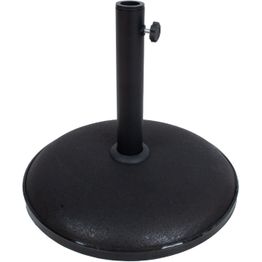 Auringonvarjon jalka Home4You Ø41,5x7 cm/15 kg, betoni 41, musta