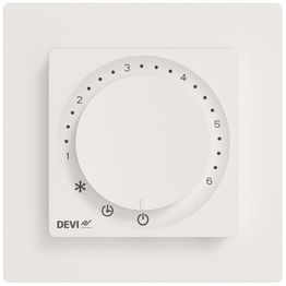 Lattiatermostaatti DEVIreg Basic Polar White
