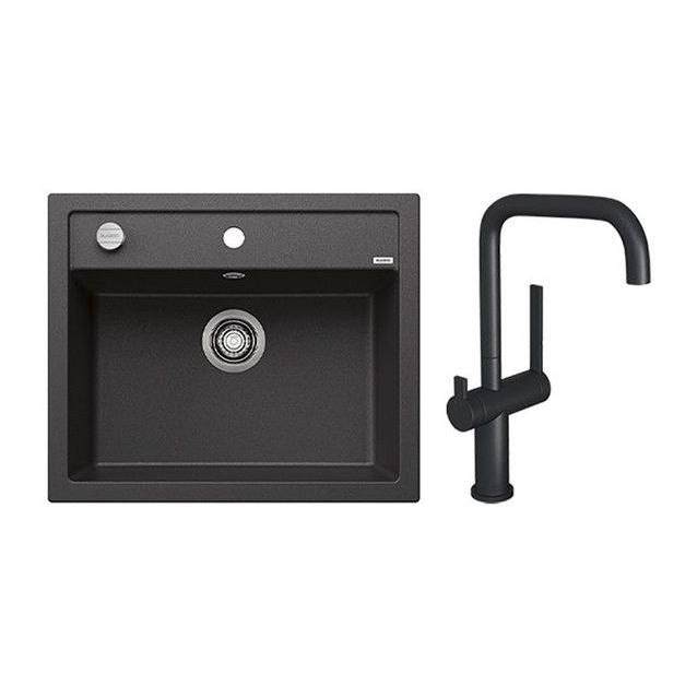 Keittiöallas Blanco Dalago 6 ja Lapetek Lino-A keittiöhana APK-liitäntä eri värejä