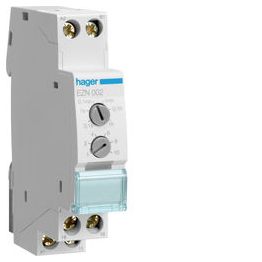 Aikarele päästöhidastettu EZN002 0,1s-10h 1vk 8A DIN