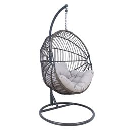 Riipputuoli Home4you Foldy ruskea/harmaa