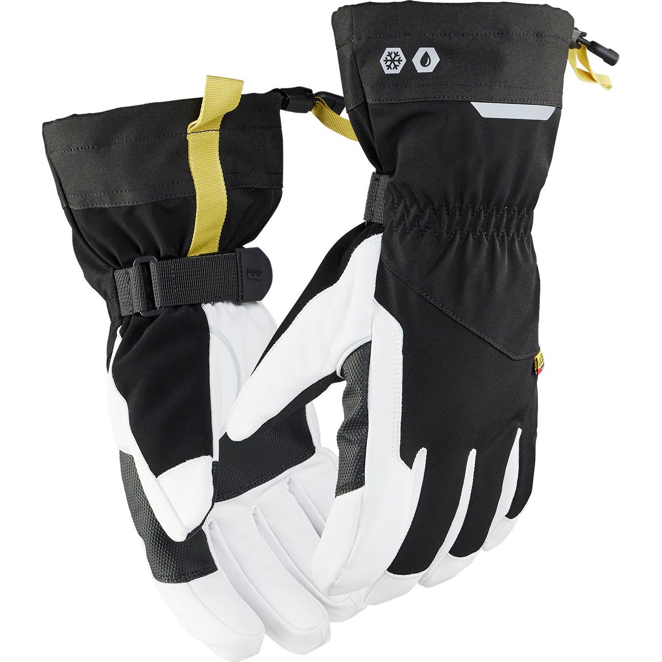 Talvityökäsineet Blåkläder 2813 Supreme Warm musta/valkoinen 9