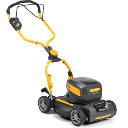 Akkuruohonleikkuri Stiga Multiclip 747e V Kit 48V 2x5,0 Ah akuilla