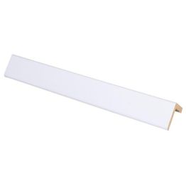 Reunalista Maler Aava 20x20/16x2800mm HDF puhdas valkoinen