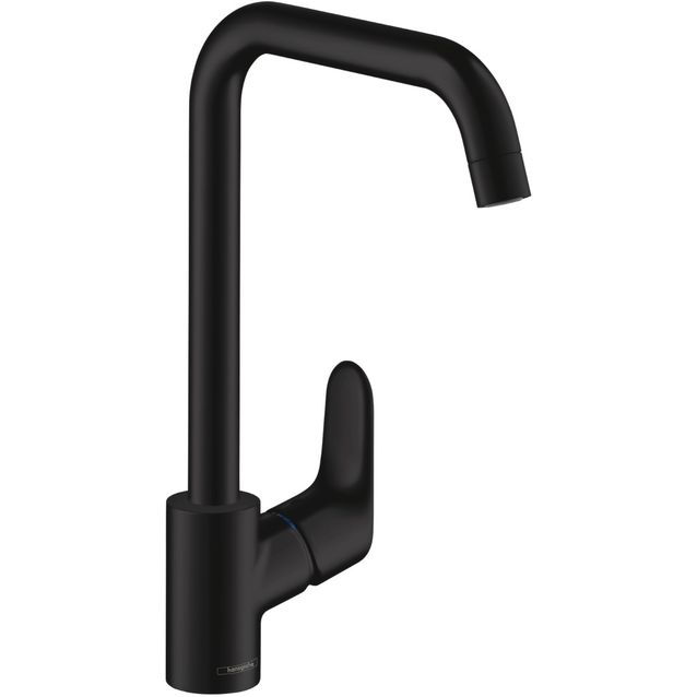 Keittiöhana Hansgrohe M41 260, musta