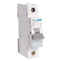 Johdonsuojakatkaisija 1-napainen C 6kA MCN110E 10A