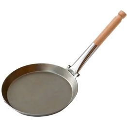 Nuotiopaistinpannu 5etta Ø21 cm taittuva puukahva