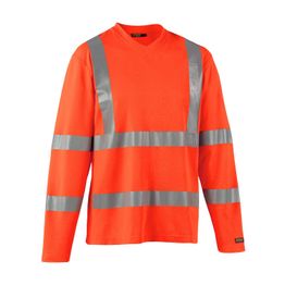 Pitkähihainen T-paita Blåkläder Highvis 3381 oranssi