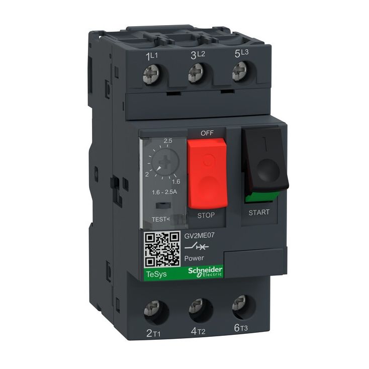 TeSys moottorinsuojakatkaisija 1,6-2,5A GV2ME07