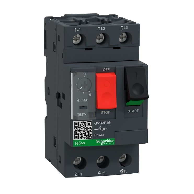 TeSys moottorinsuojakatkaisija 9-14A GV2ME16
