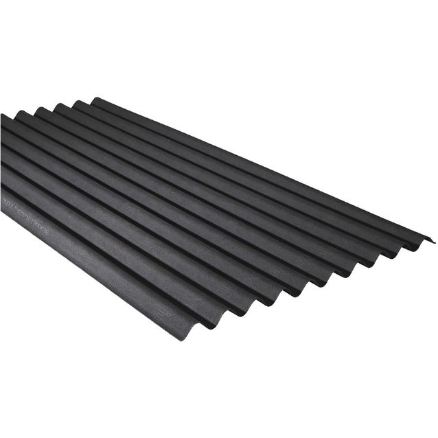 Katelevy Onduline 95x200cm musta