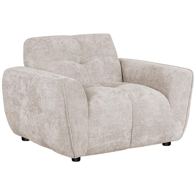 Armchair DAMALI light brown