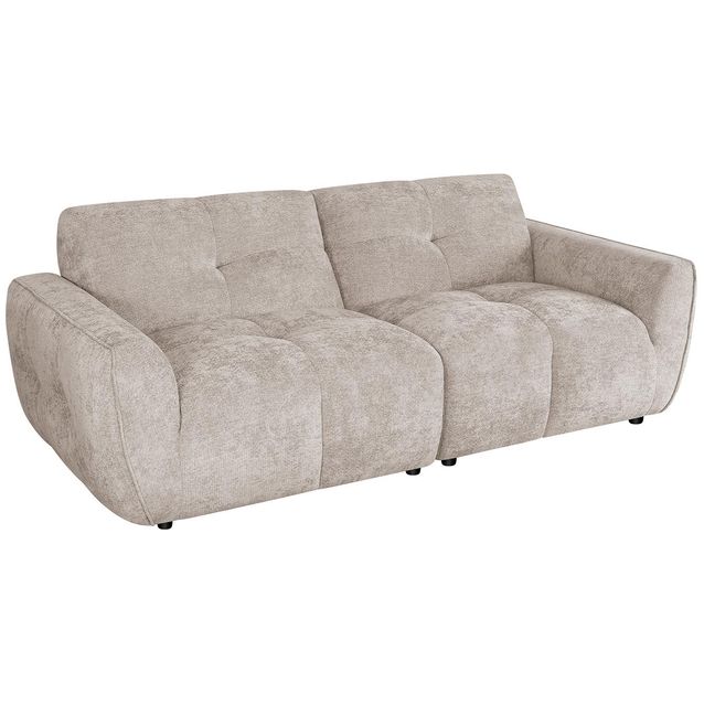 Sofa DAMALI 2-seater, light brown
