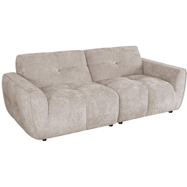 Sofa DAMALI 3-seater, light brown