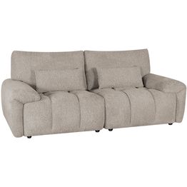 Sohva Home4You BARBARA 2,5-istuttava, vaaleanruskea