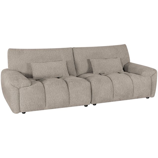 Sofa BARBARA 3-seater, light brown