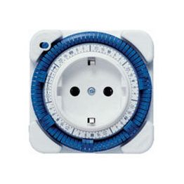 Kellokytkin, maadoitettu viikkoTHEBEN TIMER 027W