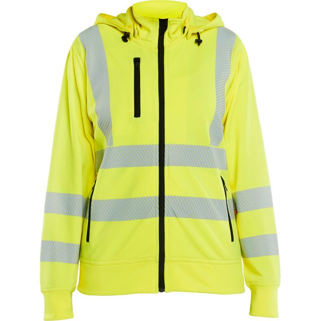 Naisten huppari Blåkläder 3574 Highvis irrotettavalla hupulla