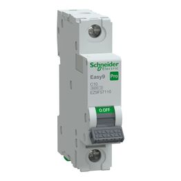 Johdonsuojakatkaisija Schneider Electric Easy9 MCB 1C10 6 kA