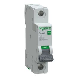 Johdonsuojakatkaisija Schneider Electric Easy9 MCB 1C16 6 kA