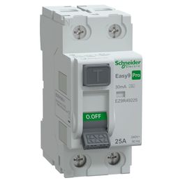 Vikavirtasuojakytkin Schneider Electric Easy9 RCCB 2P 25 A 30 mA A