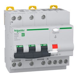 Vikavirtajohdonsuojakatkaisija Schneider Electric Easy9 RCBO 4C10 30 mA