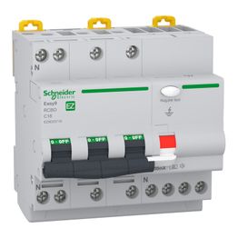 Vikavirtajohdonsuojakatkaisija Schneider Electric Easy9 RCBO 4C16 30 mA