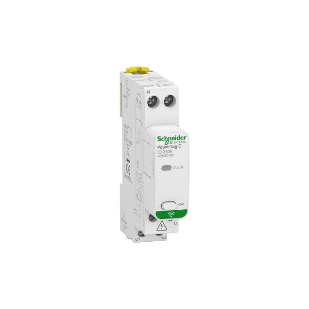 Schneider Electric Wiser PowerTag C -rele 2 A, NO/NC, impulssi/jatkuva