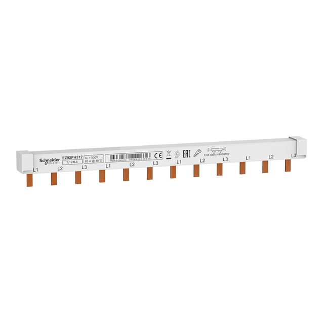 Virtakisko Schneider Electric Easy9 3P 12 Mod