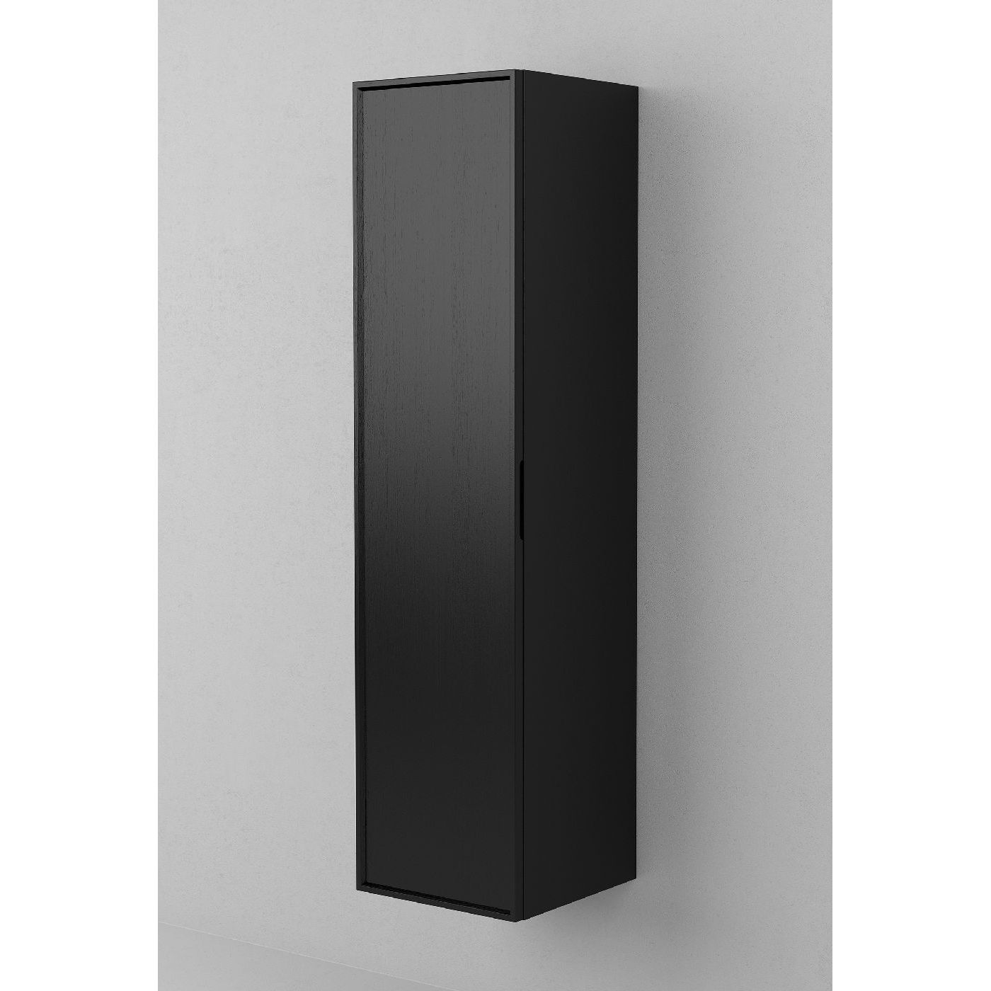 Korkea kaappi INR Air Wood 40, Black Oak, vasen