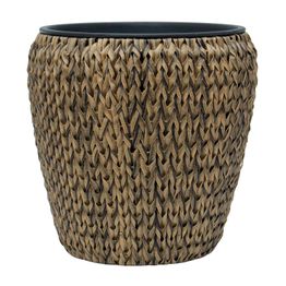 Kukkaruukku Home4You Wicker 46x46x46cm, ruskea