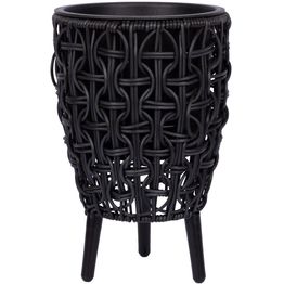 Istutuslaatikko Home4You WICKER 21x21xK32 cm, eri värejä