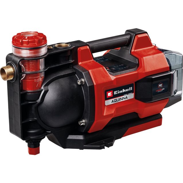 Akkupuutarhapumppu Einhell Power X-Change AQUINNA 36/38 F LED 3800 l/h 2x18V ilman akkuja