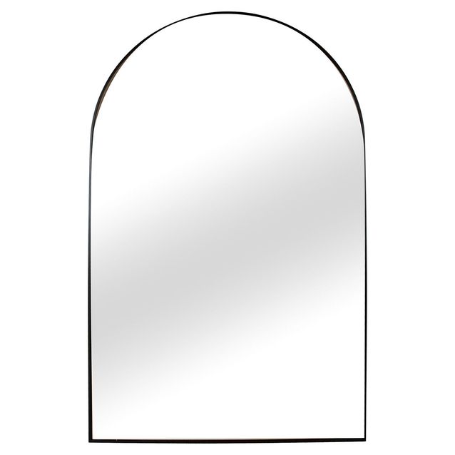 Seinäpeili Home4You Simone, 110x179cm, musta