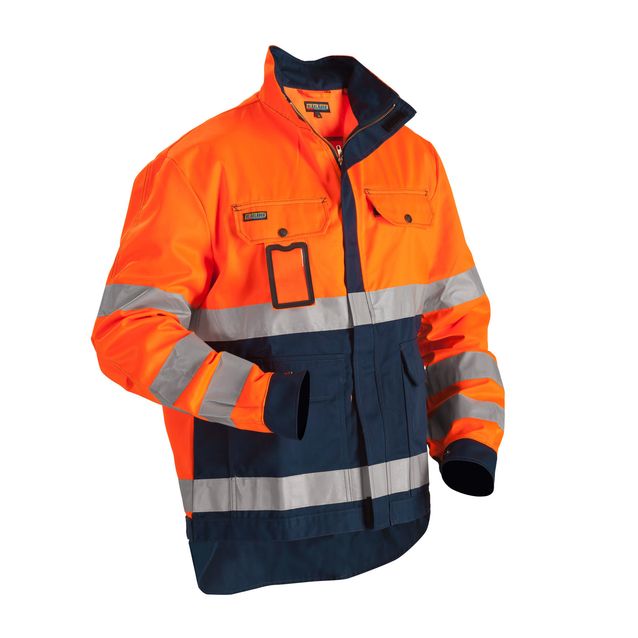 Blåkläder Highvis takki Oranssi/Mariininsininen