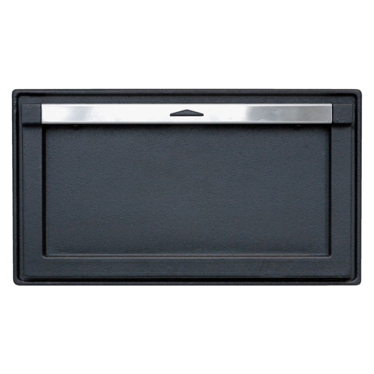 Tuhkaluukku Pisla HTT 612 270x130 mm musta