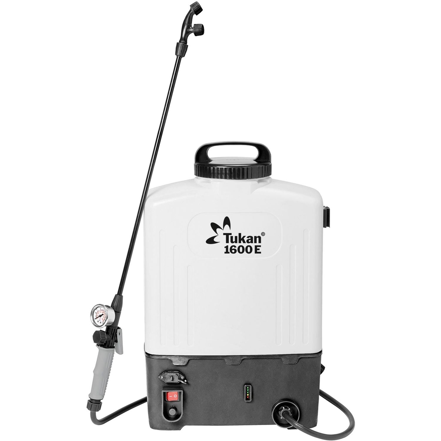 Akkureppuruisku Tukan 1600 E 16L akulla