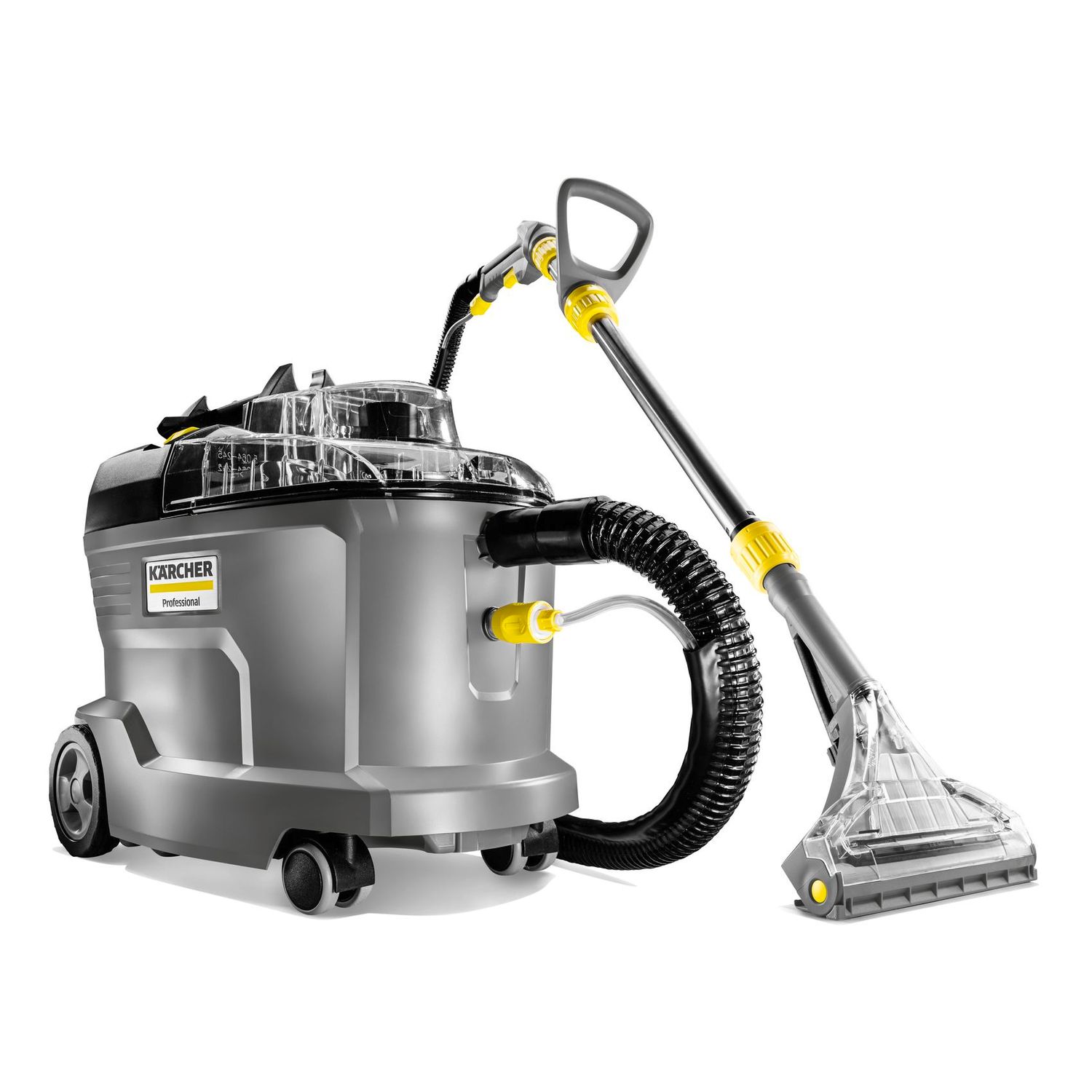 Tekstiilipesuri Kärcher Professional Puzzi 8/1 Adv mattovarustuksella