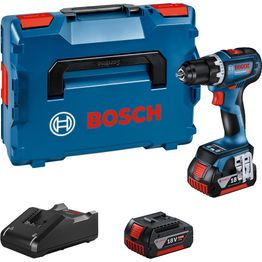 Akkuporakone Bosch Professional GSR 18V-90 C 2x5,0 Ah akuilla + L-Boxx