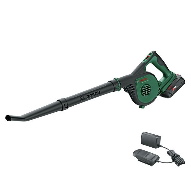 Akkulehtipuhallin Bosch UniversalLeafBlower 18V-130 18V 2,5 Ah akulla