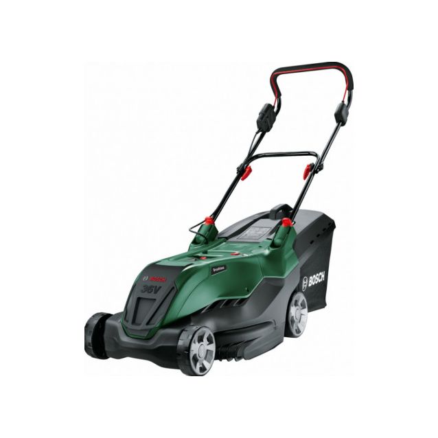 Akkuruohonleikkuri Bosch AdvancedRotak 40-650 2x4,0 Ah akuilla