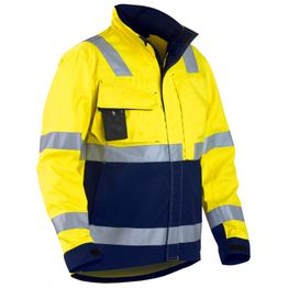 Takki Blåkläder 4064 Highvis keltainen/mariininsininen