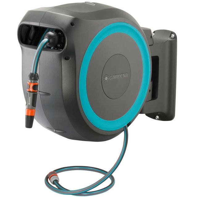 Seinäletkukela Gardena Rollup M/L 25 m turkoosi