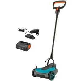 Akkuruohonleikkuri Gardena Handymower Li-18/22 18V 2,5 Ah akulla