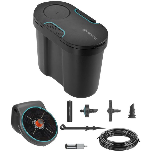 Lomakastelusarja Gardena AquaBloom 10,5 L säiliöllä