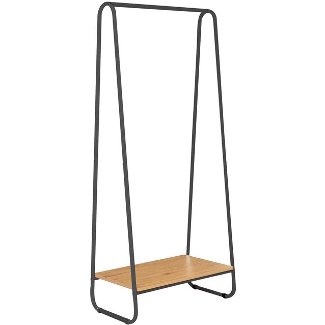 Clothes hanger HEDVIG 60x40xH150cm, ash/black