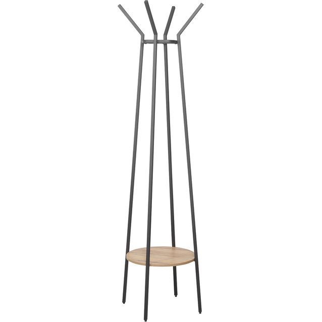 Clothes rack HANNES 48x48xH170cm, rustic melamine
