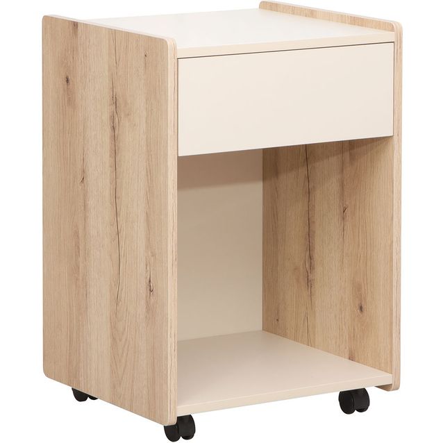 Side table / night stand LESTER 43x40xH64cm, melamine