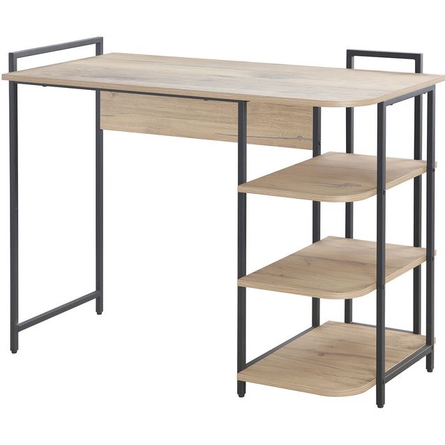 Desk LESTER 101,5x51,5xH81cm, melamine