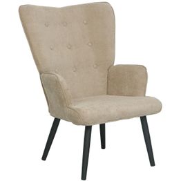 Nojatuoli Home4You MATEO, beige